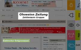 Webseite mit Adware und Tracker